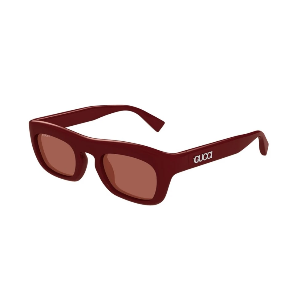 Gucci Red Sunglasses, Female, 50 Mm, Authentic Stylish Glasses With Premium Quality