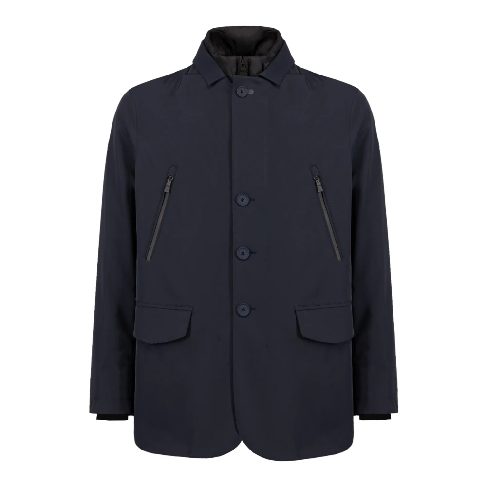 People of Shibuya Reisjas met Primaloft-isolatie Blue Heren