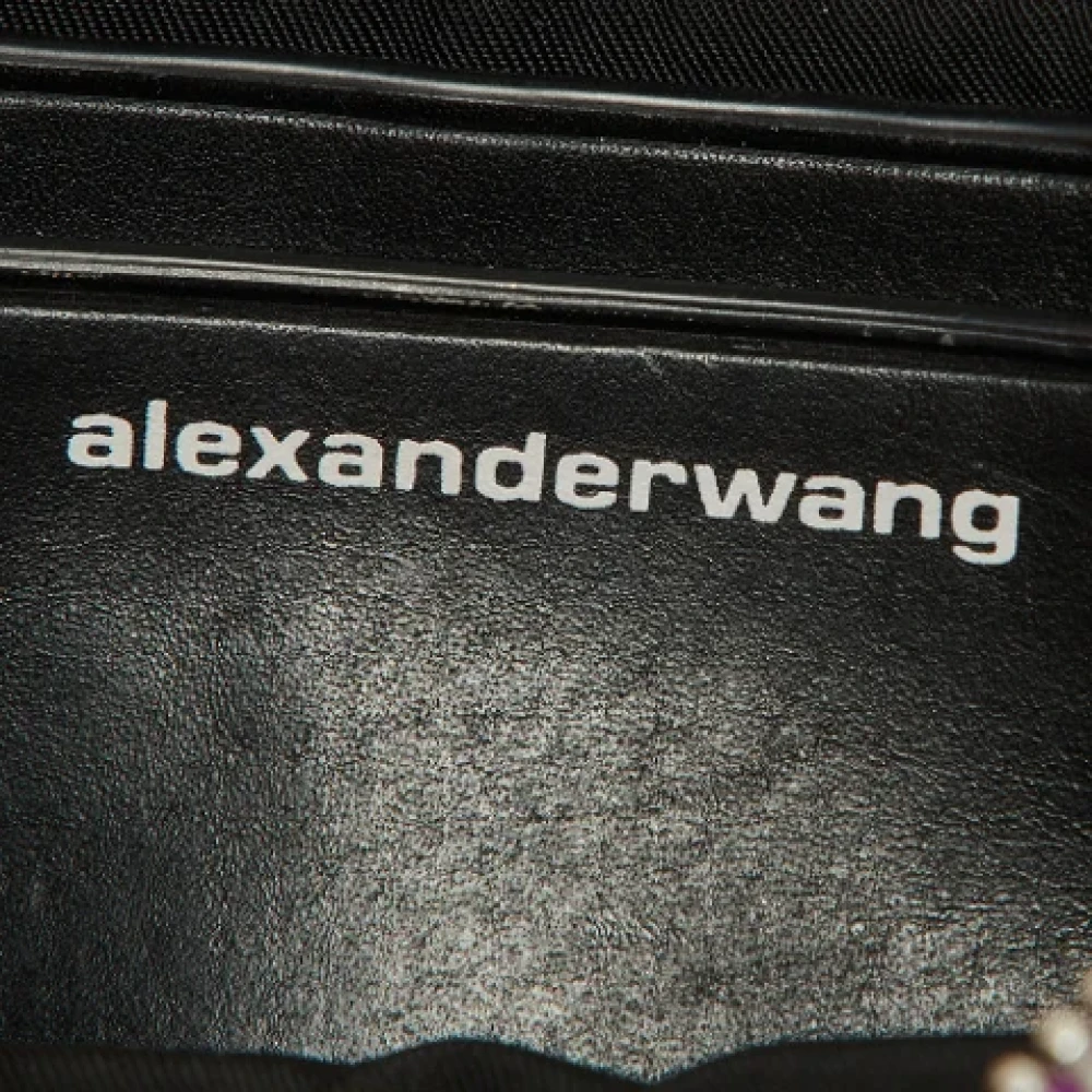 Alexander Wang Pre-owned Leather crossbody-bags Purple Dames