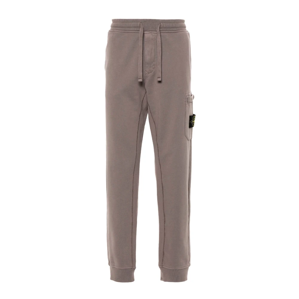 Stone Island Dove Grey Felpa Sweatpants Gray, Herr