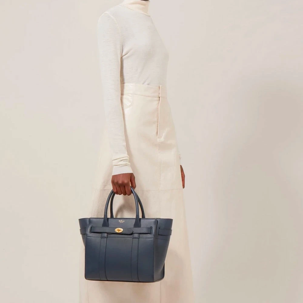 Mulberry Nachtelijke Hemel Rits Tote Tas Blue Dames