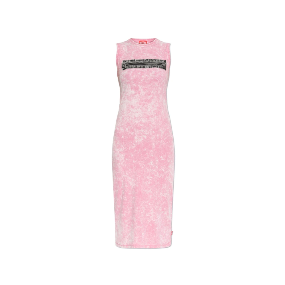 Diesel Jurk D-Pra Pink Dames