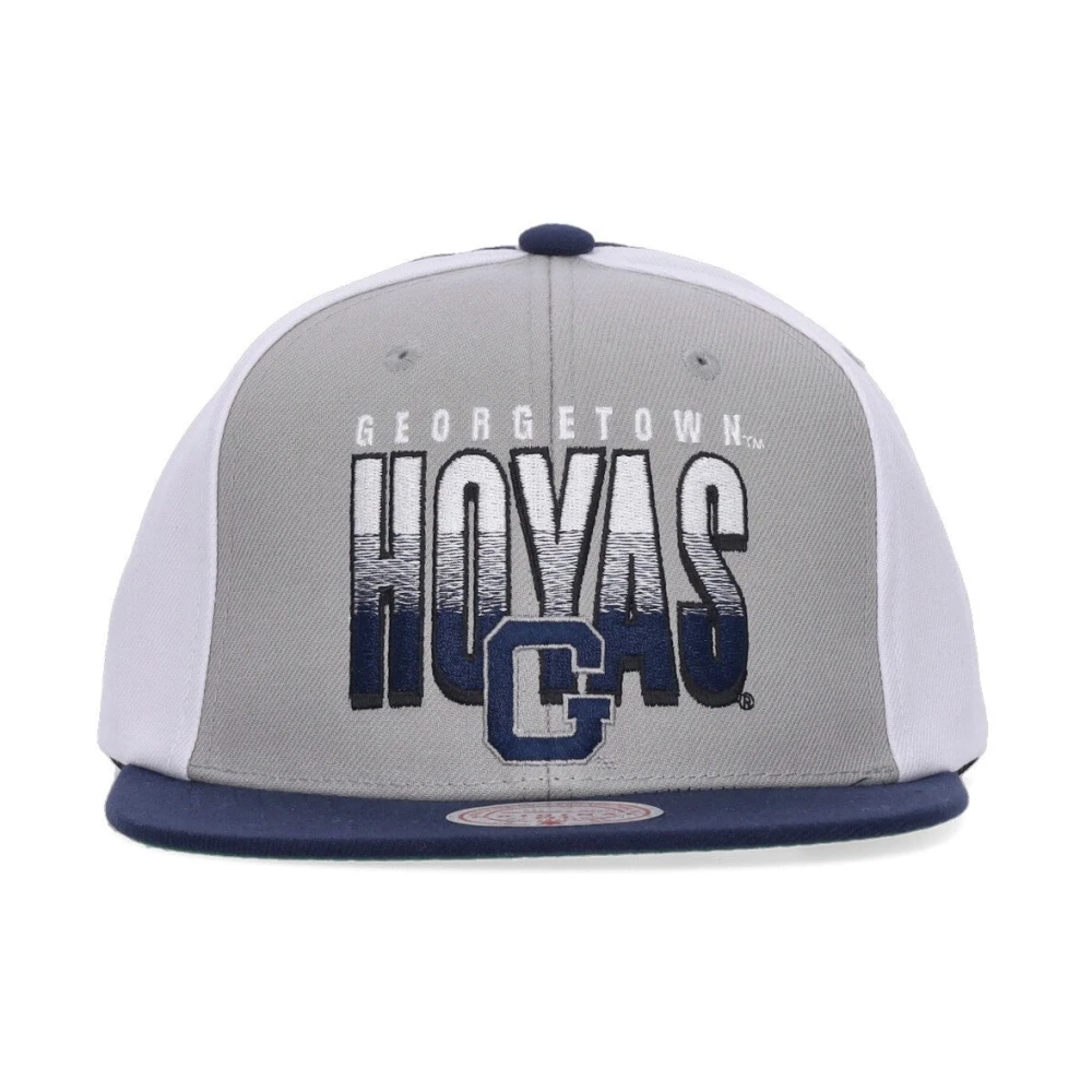 Mitchell & Ness Georgetown Hoyas Snapback Pet Grijs Blauw Multicolor Heren