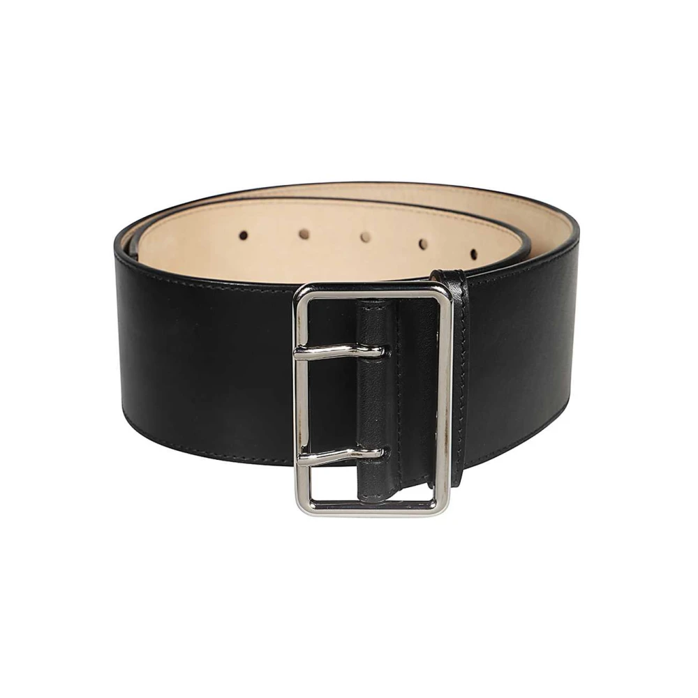 Alexander mcqueen Klassieke Leren Riem Black Dames