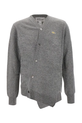 Asymmetric Wool Cardigan