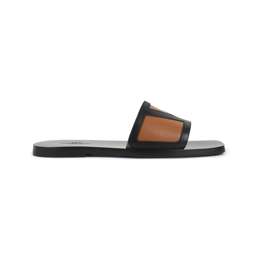 Valentino Garavani Men's Black Sliders, 7 Uk, Viva Superstar Slide