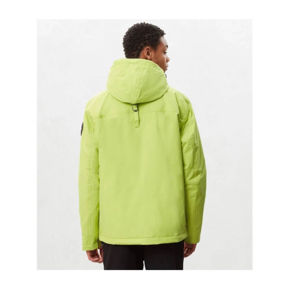 Napapijri Rainforest Pocket Parka Yellow Heren