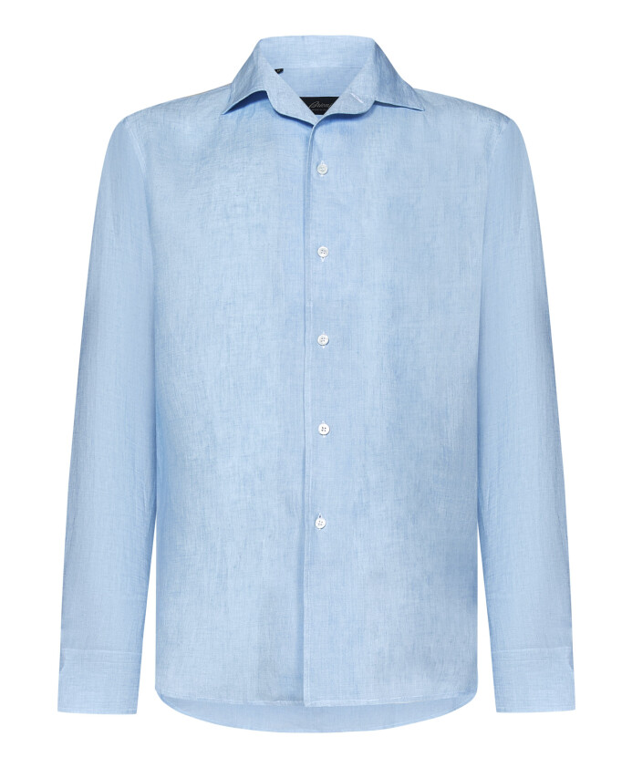 chemise-en-lin-bleu-clair-avec-col-capri