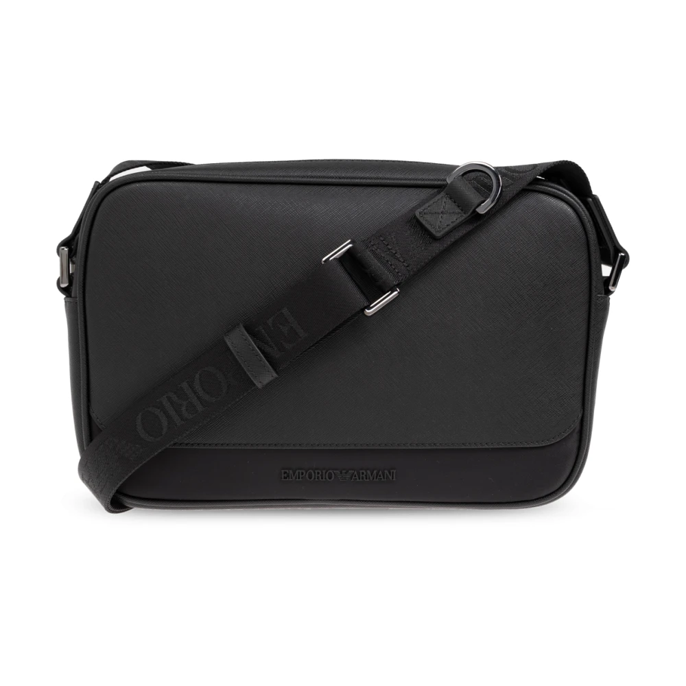 Emporio Armani Schoudertas uit de collectie Black Heren