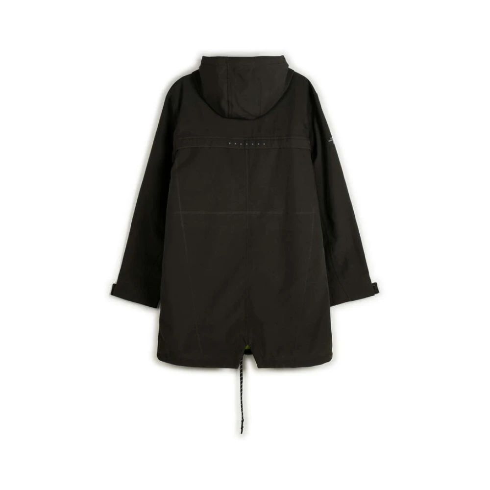Munich Waterafstotende parka met reflecterende logo's Black Heren