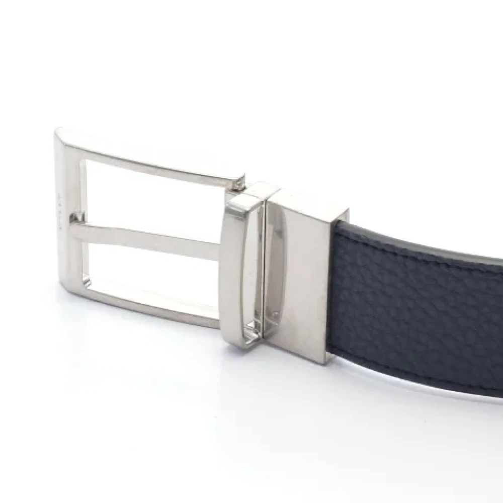 Bally Pre-owned Leather belts Blue Dames