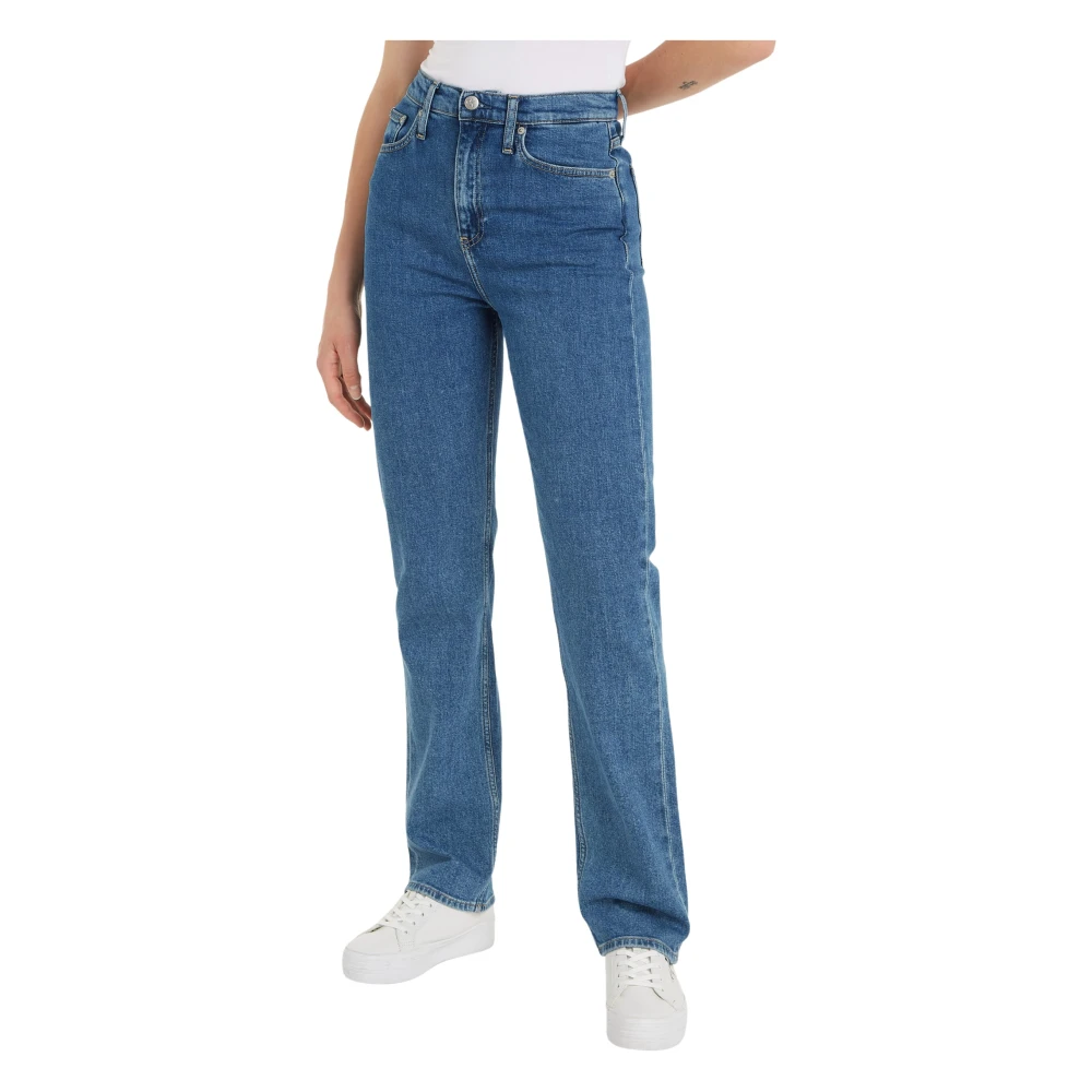 Calvin Klein MidBlue Dames Jeans Blue Heren