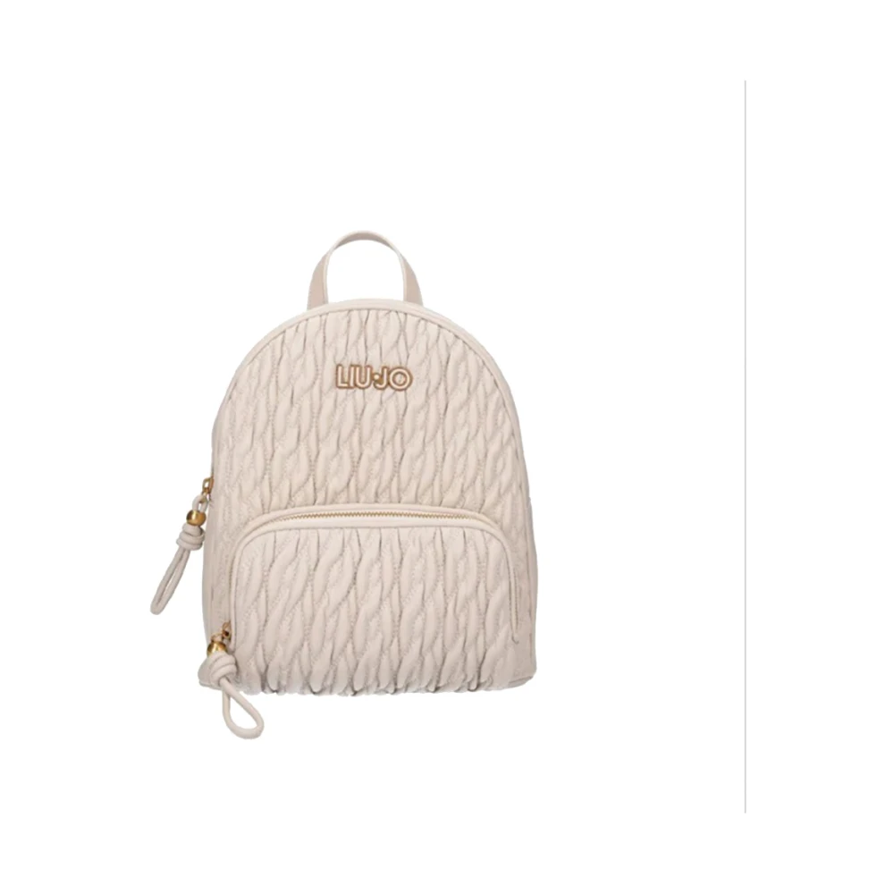 Liu Jo Beige Damesrugzak Elegant Praktisch Beige Dames