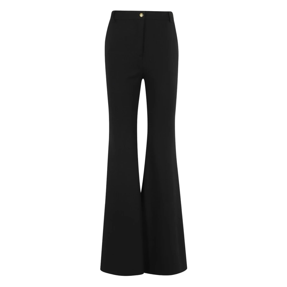 Pinko Women's Black Wide Trousers, Xs, Stylish Trousers