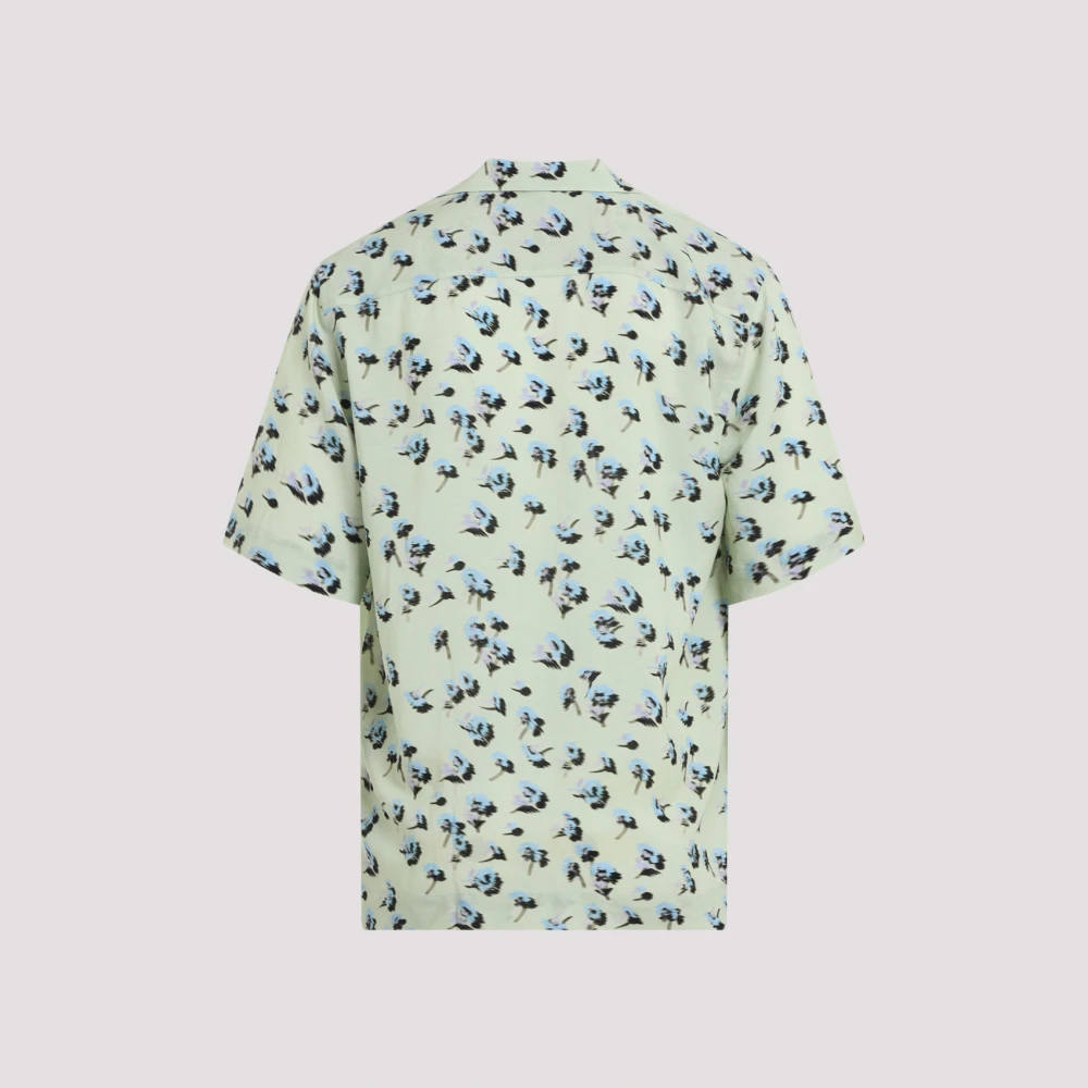 PS By Paul Smith Groen Overhemd Verhoog Garderobe Stijl Multicolor Heren