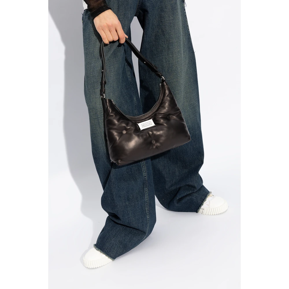 Maison Margiela Glam Slam Small schoudertas Black Dames