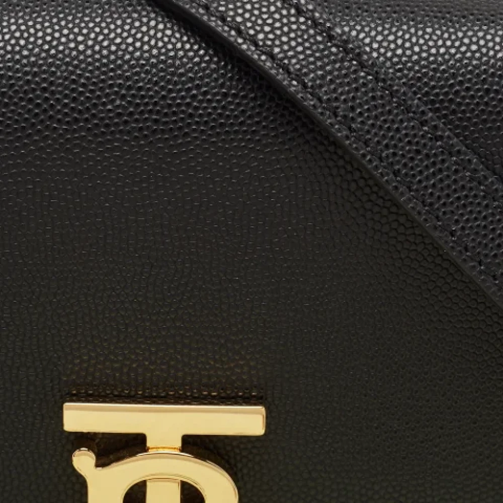 Burberry Vintage Pre-owned Leather burberry-bags Black Dames