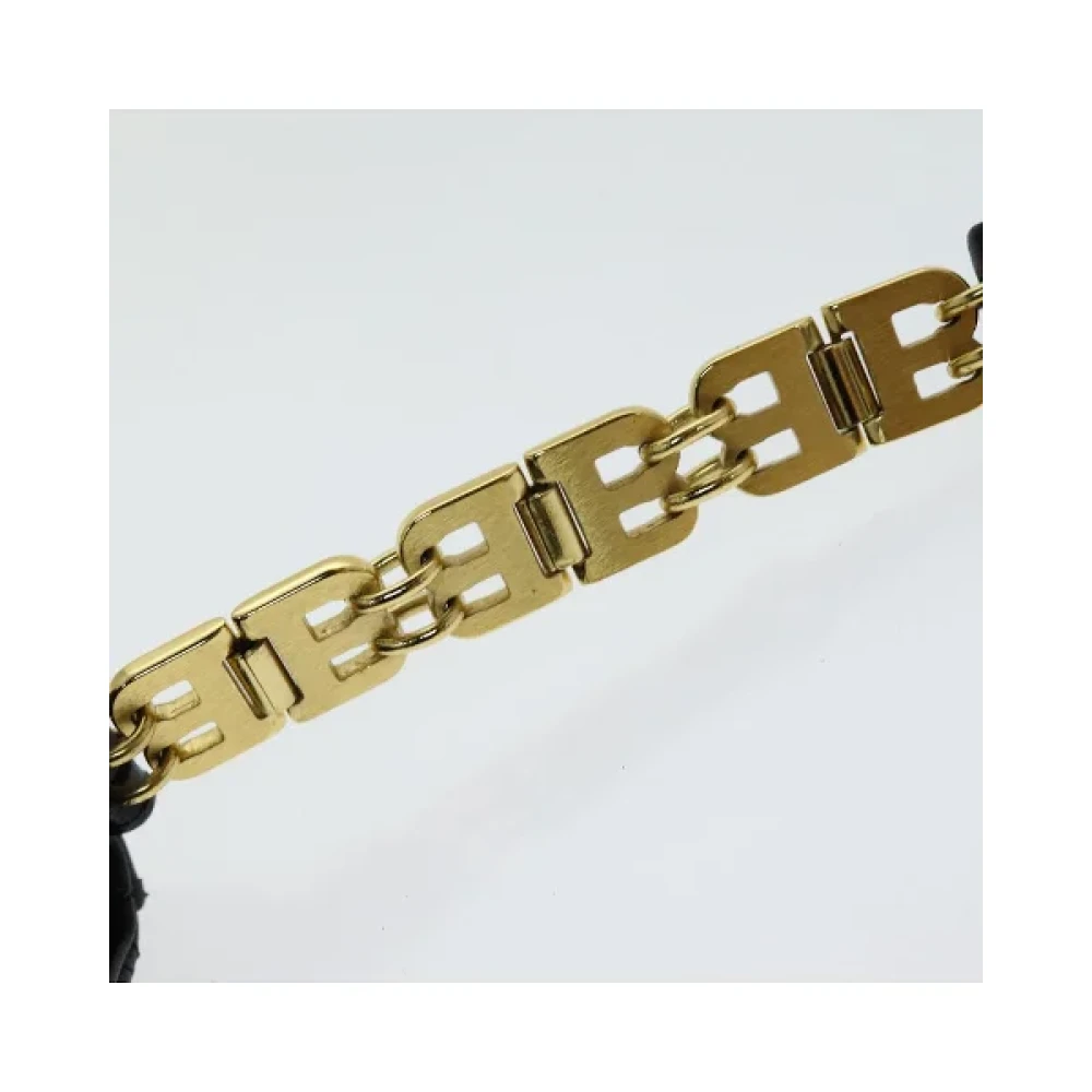 Bally Pre-owned Leather shoulder-bags Black Dames