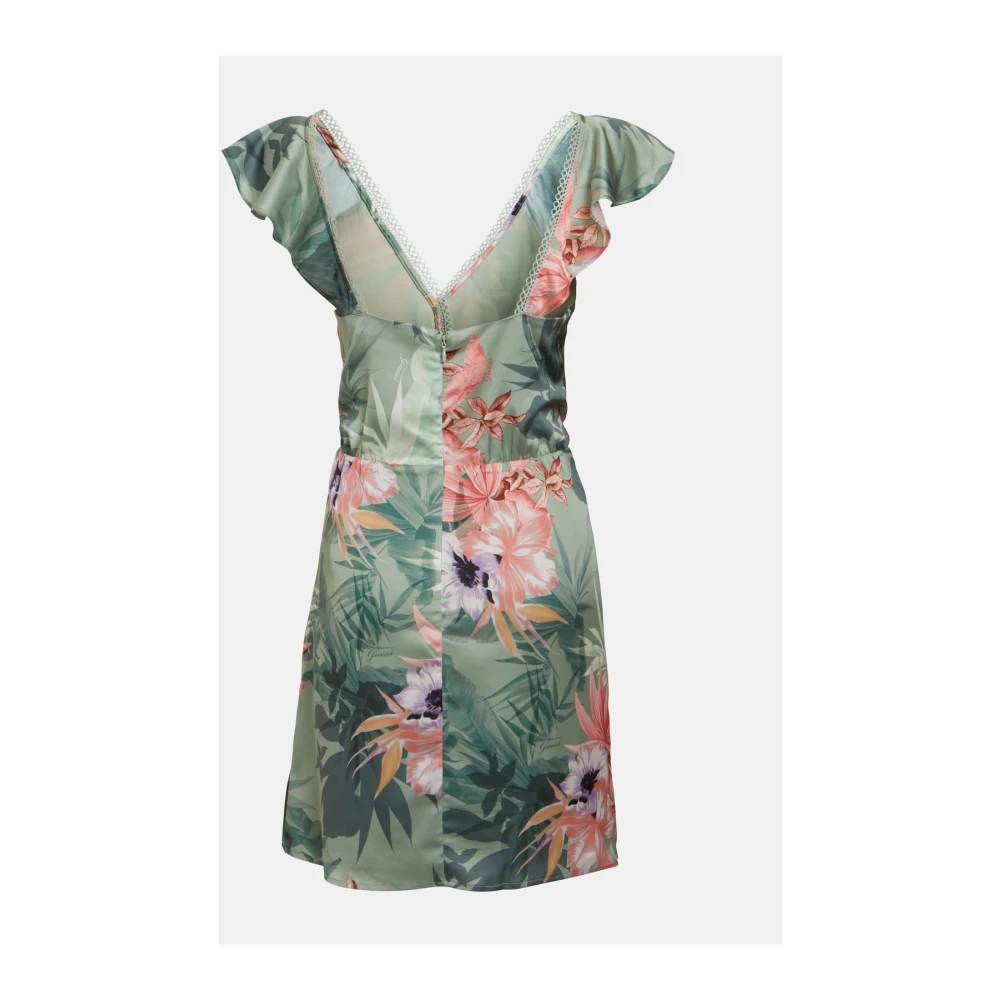 Guess Multi Color Textiel Jurk Multicolor Dames