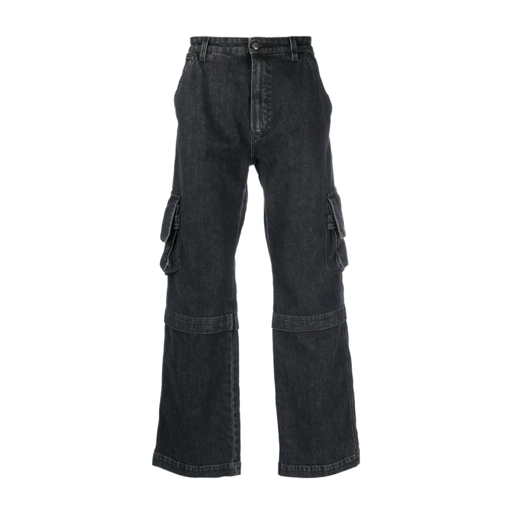 HTC - Jeans > Wide Jeans - Black - HTC - Modalova