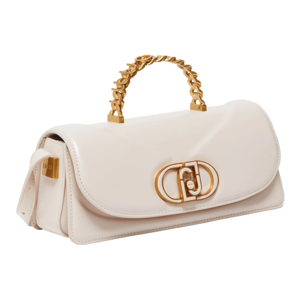 Liu Jo Handtas met metalen logo White Dames