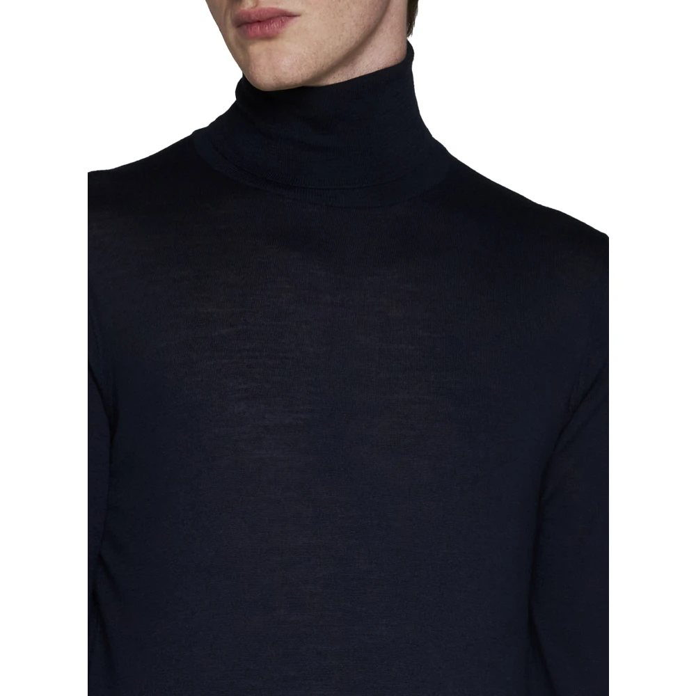 Piacenza 1733 Stijlvolle Sweaters in Wit Blauw Blue Heren