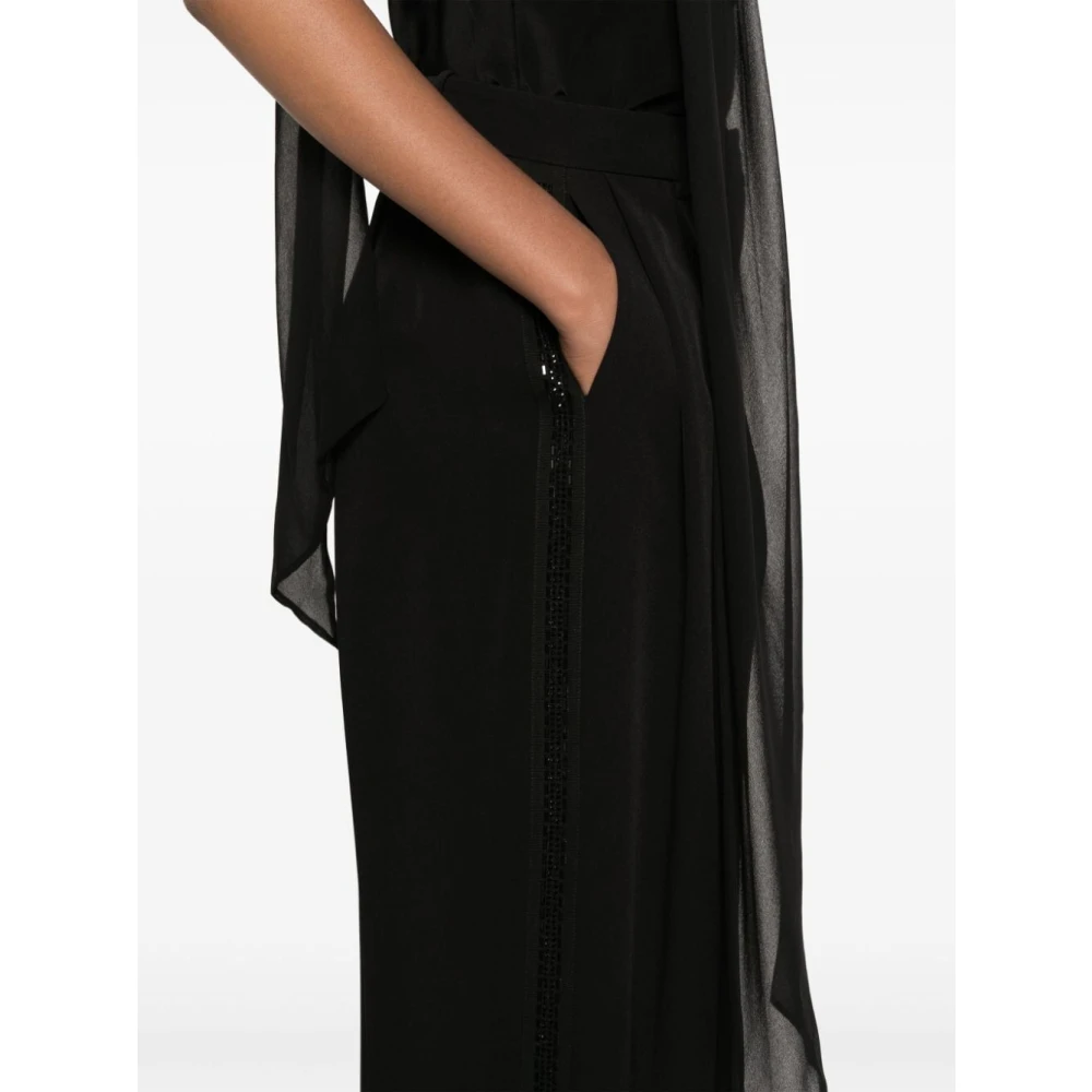 Ermanno Scervino Zwarte Broek Black Dames