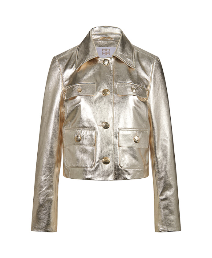 metallic-leren-jas-met-zijzakken