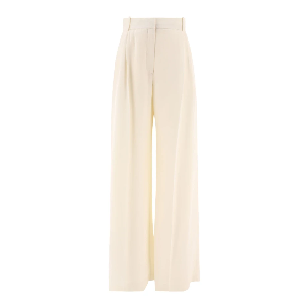 Alexander mcqueen Wide Trousers White Dames