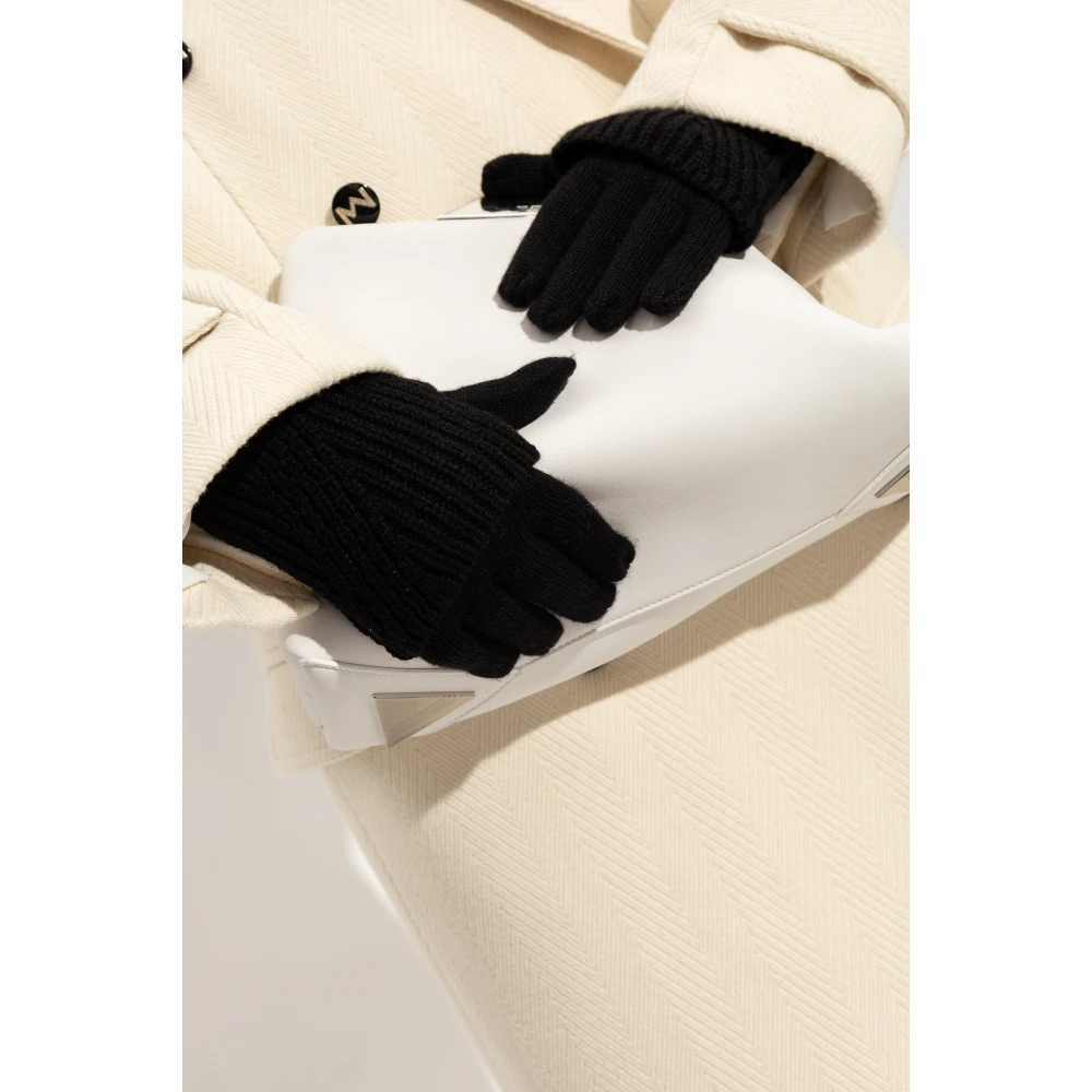 AllSaints Handschoenen met logo Black Dames