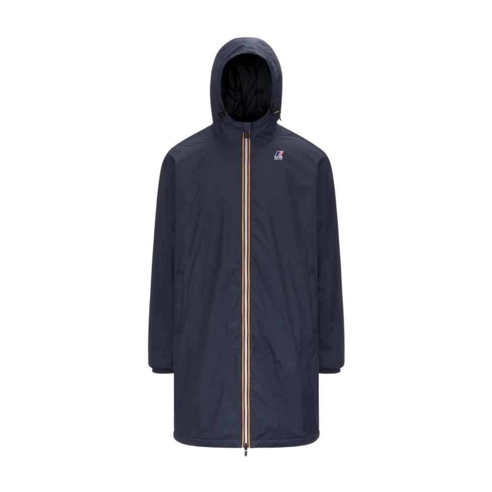K-Way - Coats > Parkas - Blue - K-Way - Modalova