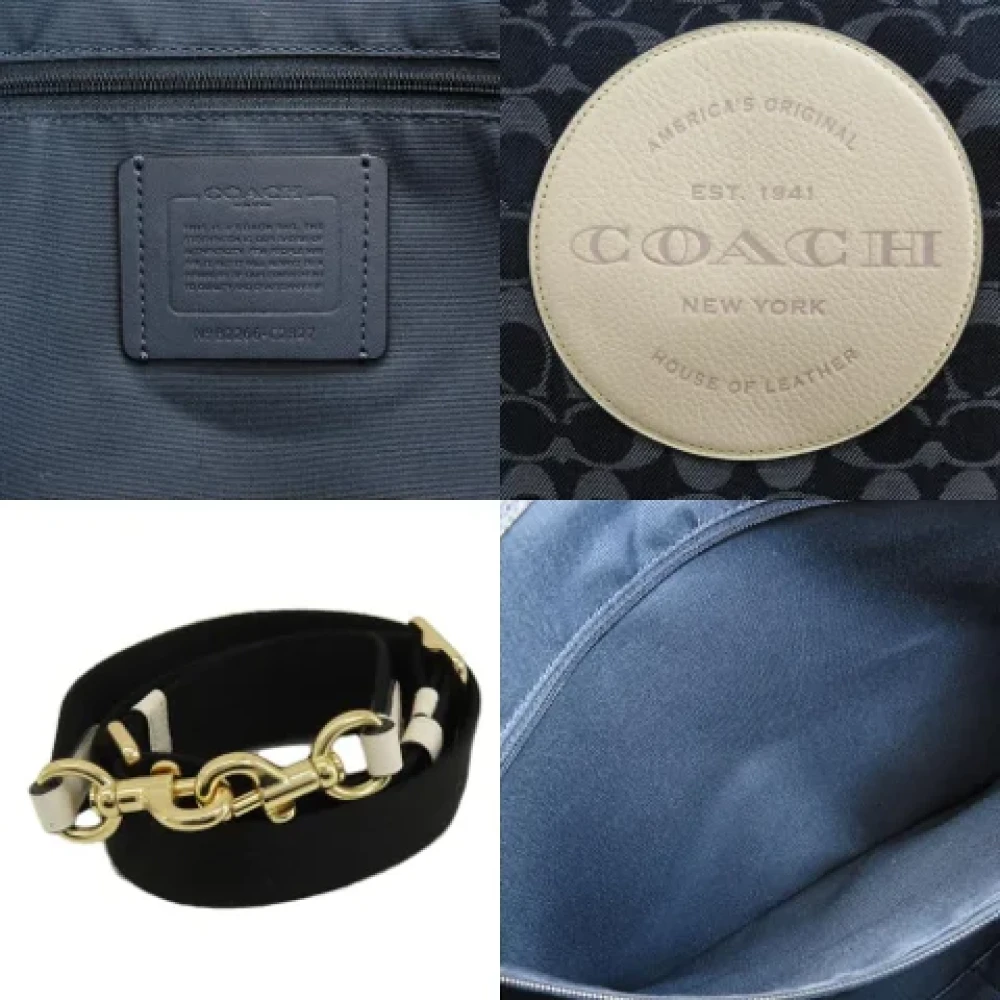 Coach Pre-owned Fabric totes Blue Dames