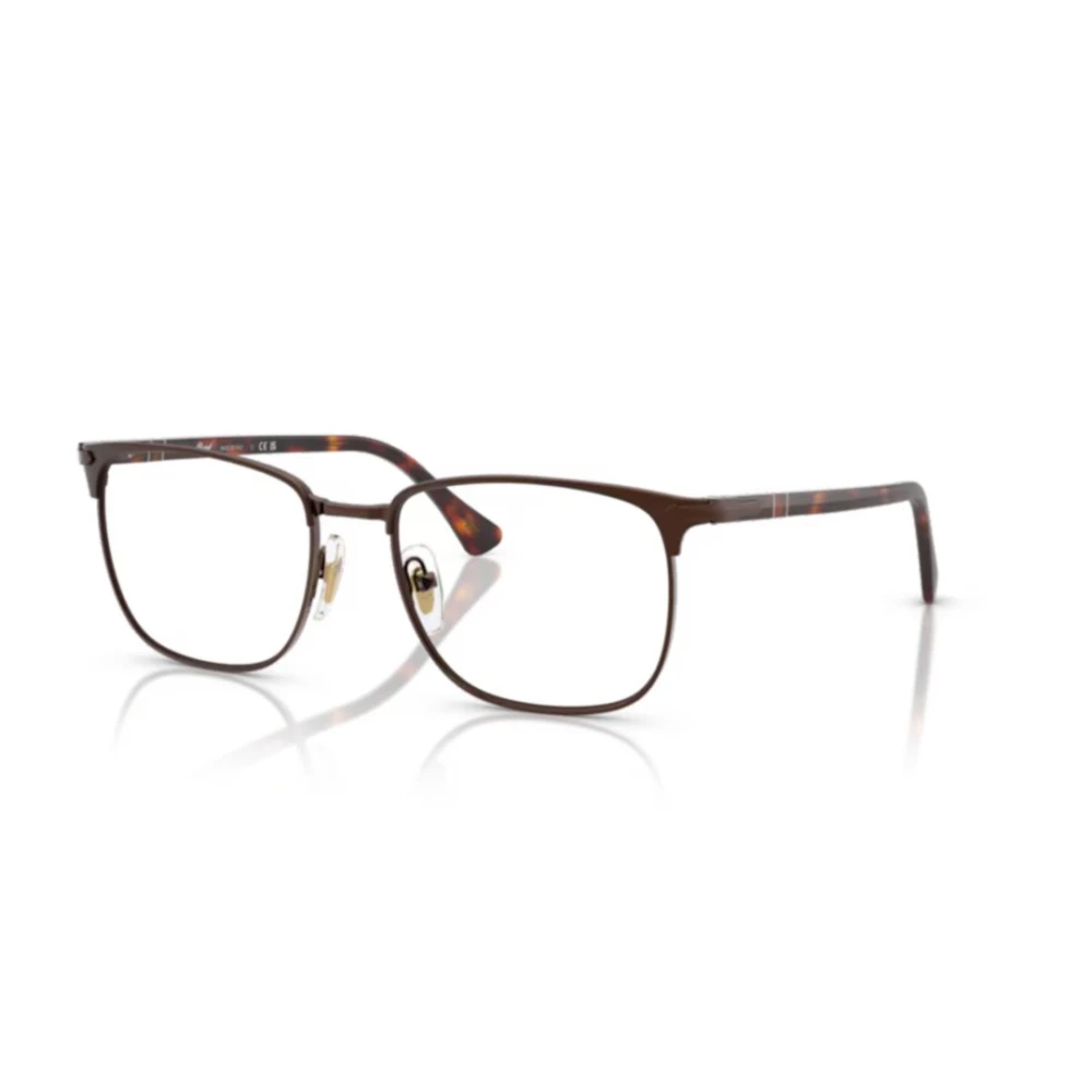Persol Unisex Brown Glasses, One Size, Stylish Sunglasses For Everyday Wear