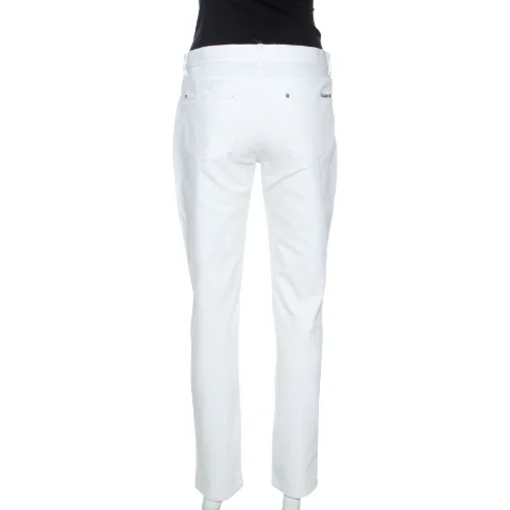 Michael Kors Pre-owned Denim jeans White Dames
