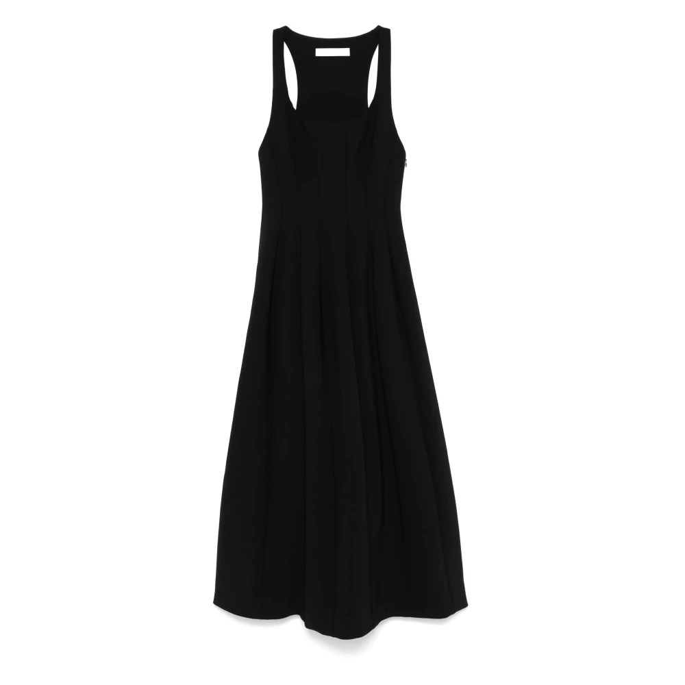 Philosophy di Lorenzo Serafini Elegante Zwarte Jurk Black Dames
