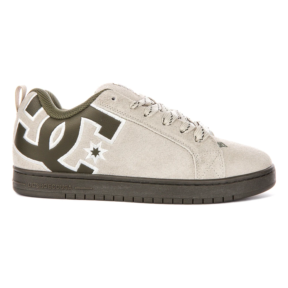 Dc Shoes Gray Sneakers, Male, 10 Uk, Court Graffik
