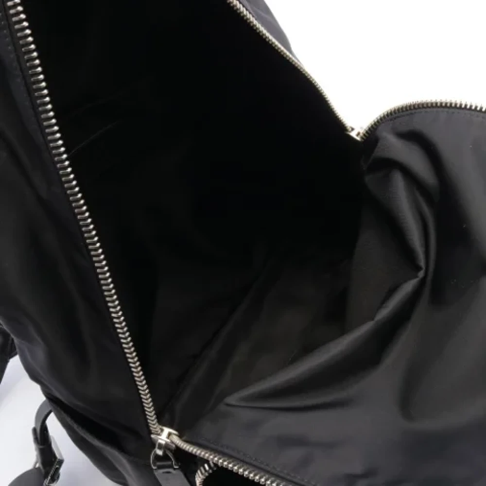 Valentino Vintage Pre-owned Leather backpacks Black Dames