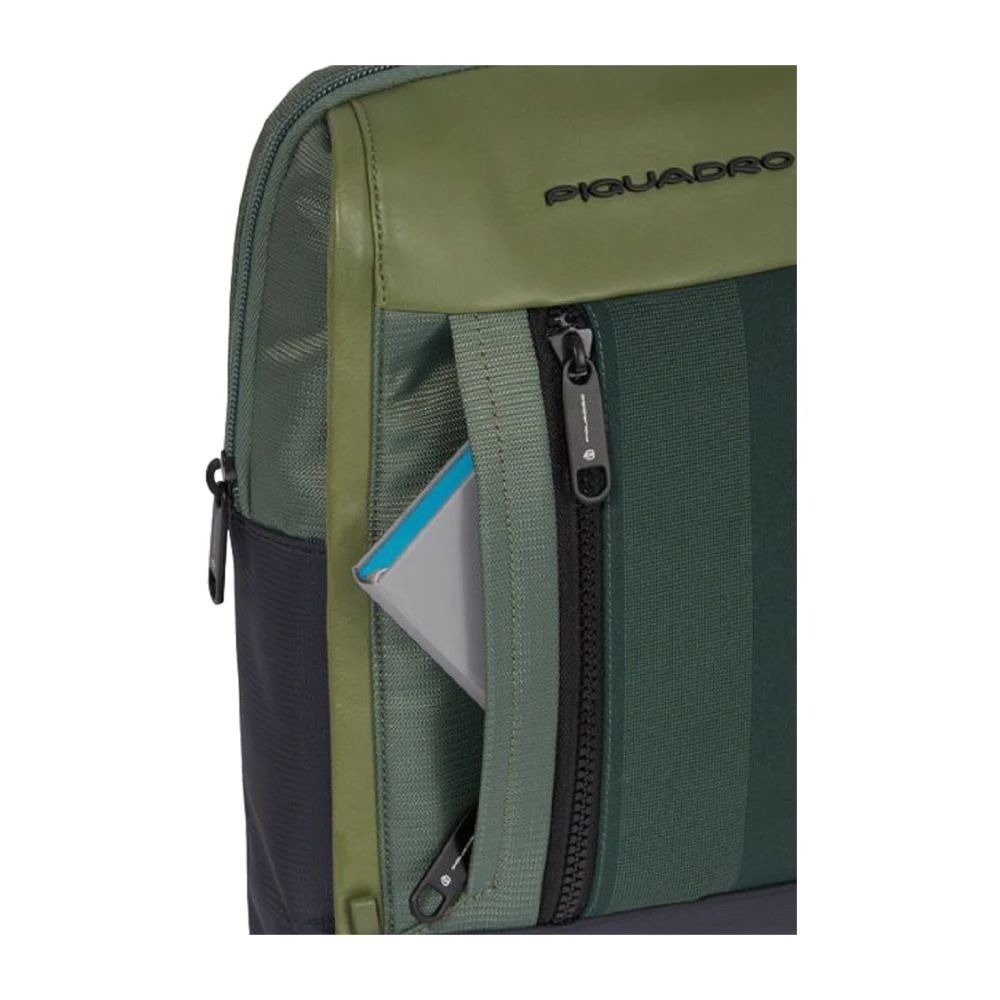 Piquadro Shoulder Bags Green Heren