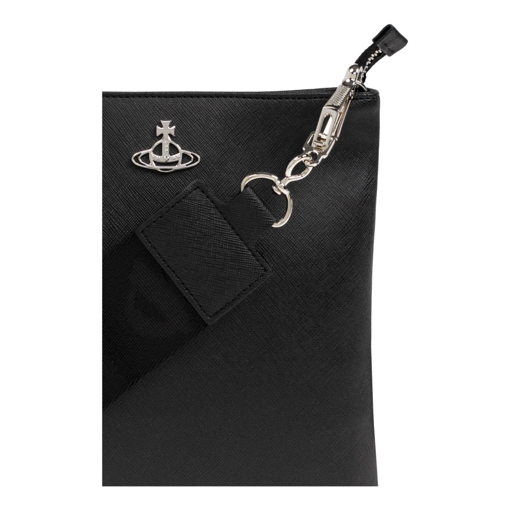 Vivienne Westwood Schoudertas Squire Square Black Unisex