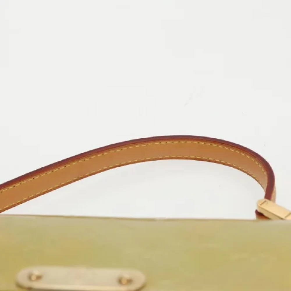Louis Vuitton Vintage Pre-owned Leather handbags Green Dames