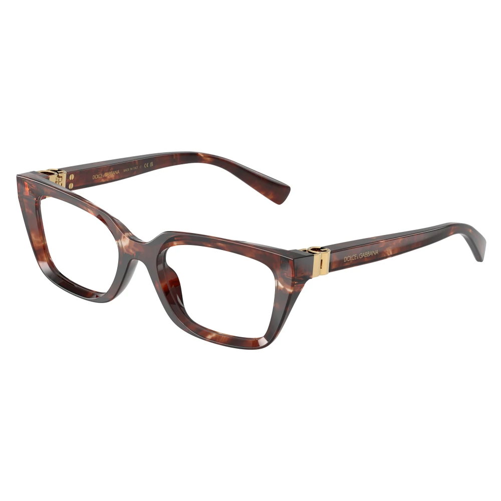 Dolce & Gabbana Women's Red Glasses, 53 Mm, Optical Frame