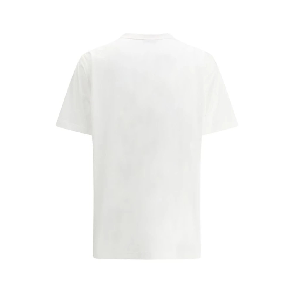 Burberry Geruite zak T-shirt White Dames