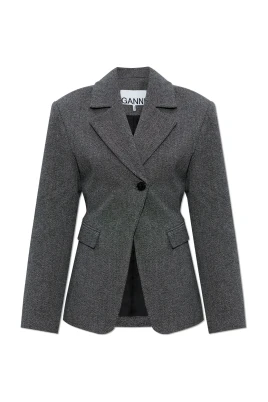 Blazer Med Fickor