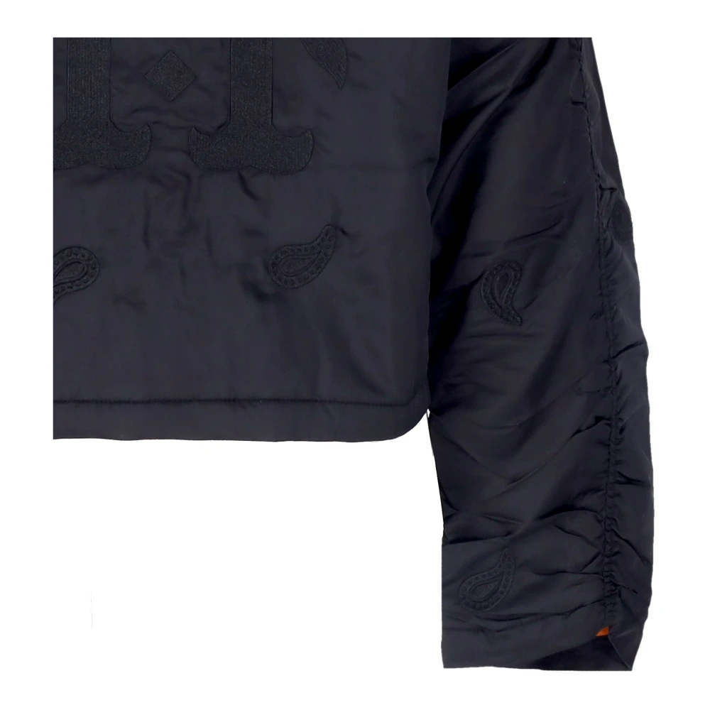 HUF Paisley Satin Bomber Jacket Zwart Black Dames