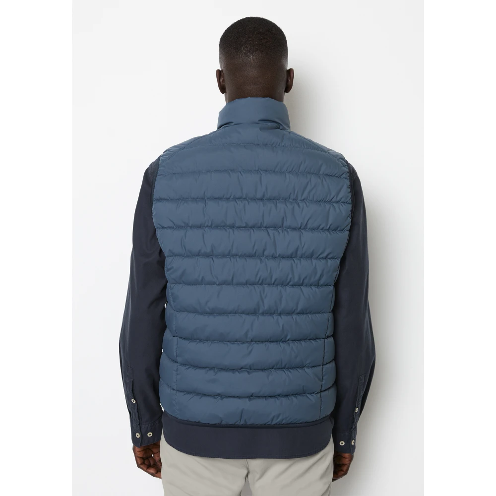 Marc O'Polo Gewatteerd vest Gray Heren