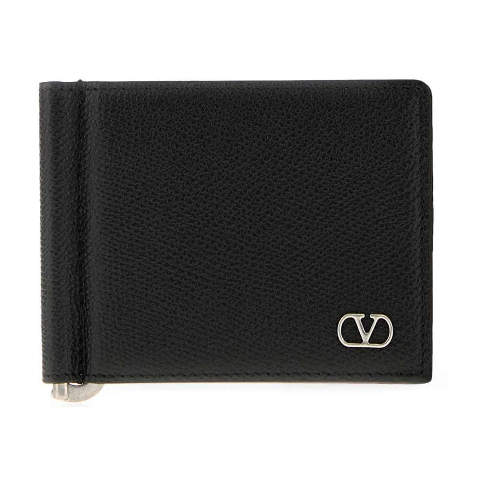 Valentino Garavani Uomo Nero - Portafoglio Bifold Vlogo Signature - Accessories - One Size