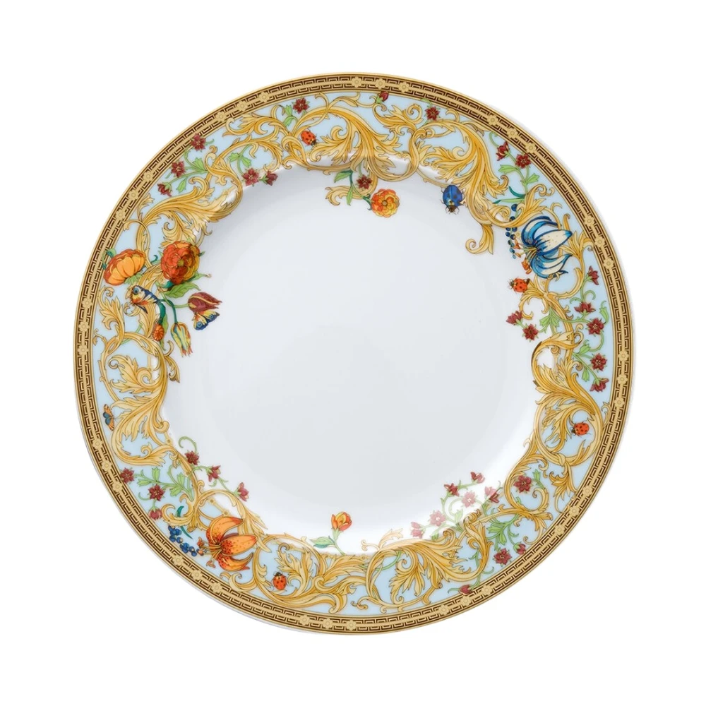 Versace Platte schotel Tuin Stijl Multicolor Unisex