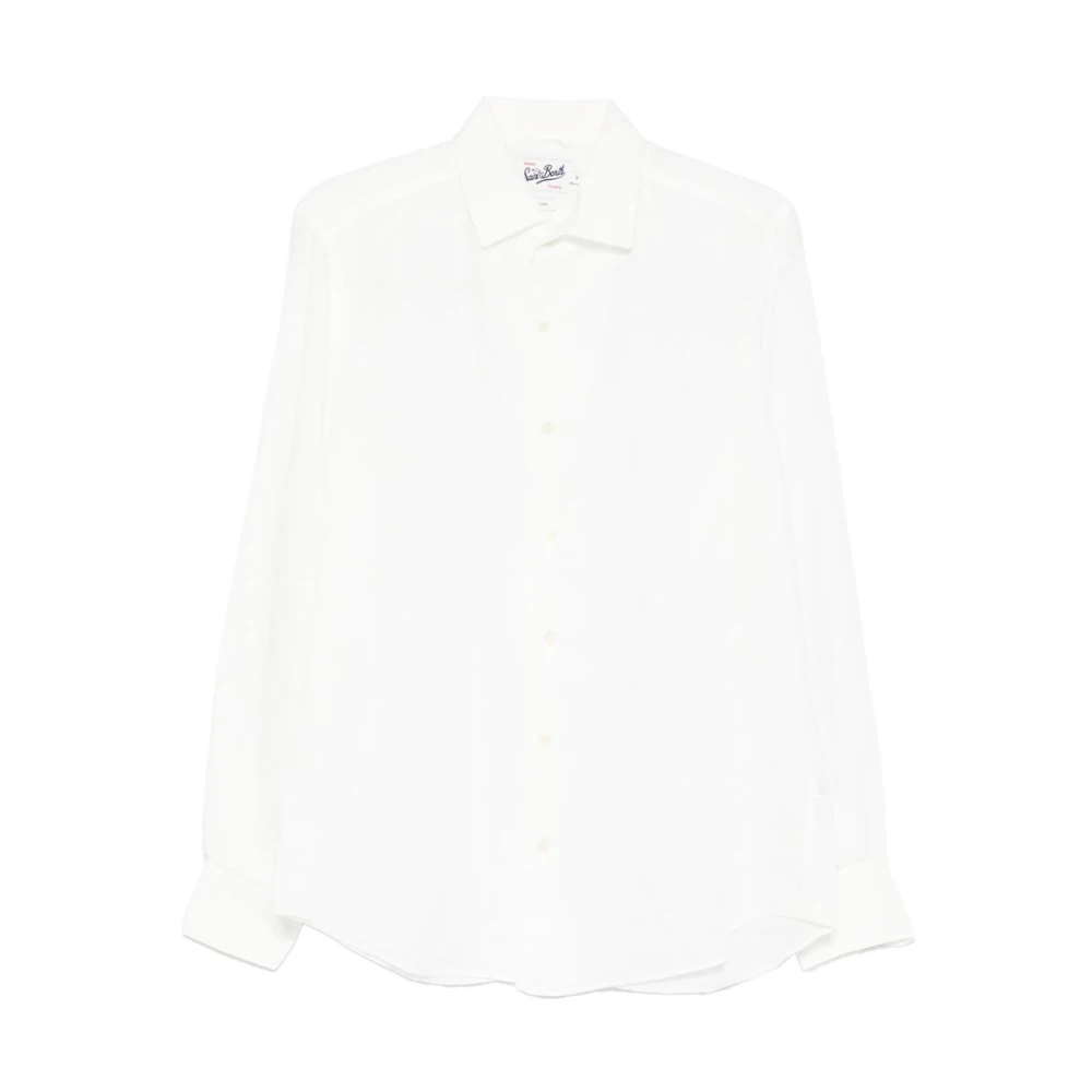 Mc2 Saint Barth White Formal Shirts, Male, 2XL, Raphael Shirt