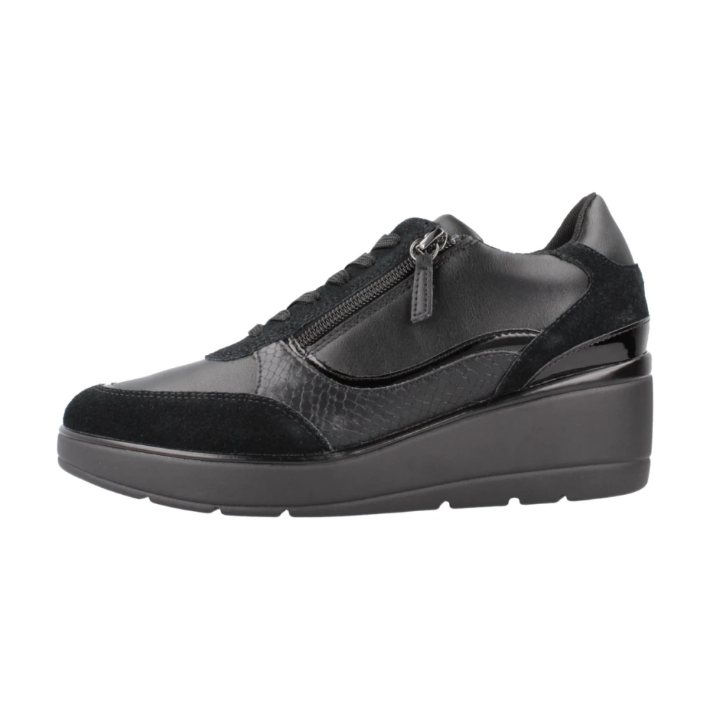Geox - Shoes > Sneakers - Black - Geox - Modalova