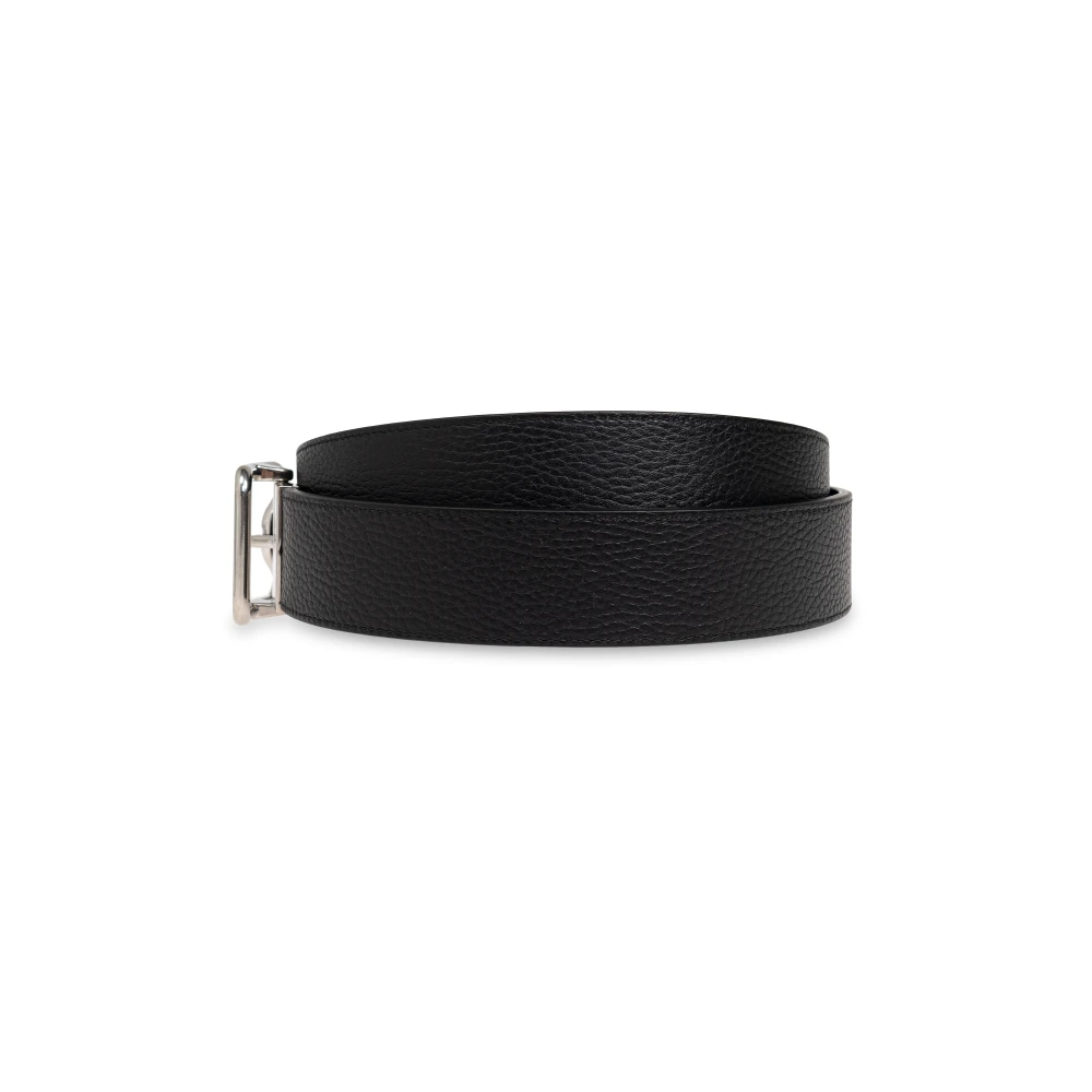 Burberry Omkeerbare riem Black Heren